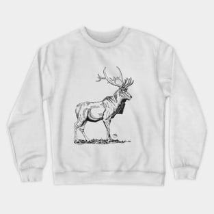 The Majestic Deer Crewneck Sweatshirt